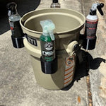 Yeti 16oz Bottle Mount for LoadOut Bucket | 3D Printed Cup & Bottle Holder | Car Detailing Accessory | Made in USA
