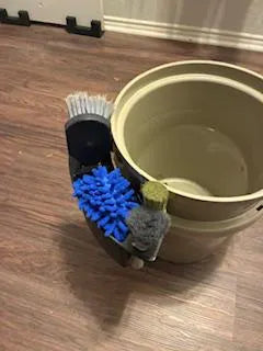 Yeti LoadOut Bucket Detailing Mount | 3D Printed Brush & Tool Holder | Car Detailing Caddy | Made in USA