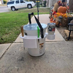 Yeti LoadOut Bucket Fishing Rig | 3D Printed Rod Holder Cup Holder & Tool Mount