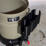 Custom Fishing Bubbler & Drink Holder Mount for YETI LoadOut Bucket | Made to Order | 3D Printed